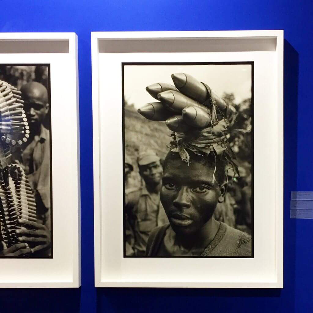Featured at AKAA Paris: Caron (1939-1970) leaves behind more than 100 000 photographs. His extraordinary body of work left and inedible in print on the history of photography from the late 60's. Portrait of s Nigerian soldier.