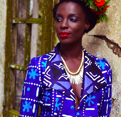 Maame Adjei : Zeinab from an african City endorses Zoti's Collection : Prints and Pastels by Ajepomaa