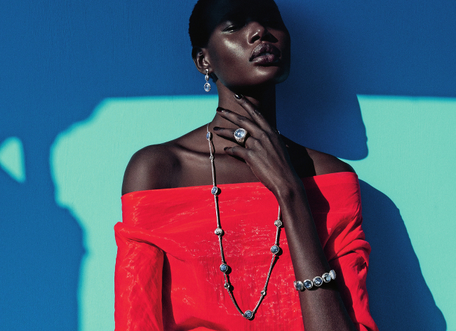 Ajak-Deng sudanese model Black model