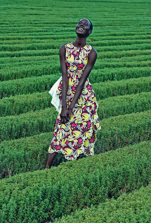 Ajak-Deng sudanese model Black model
