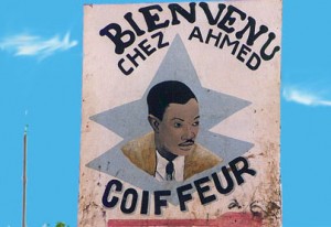 art mural afrique coiffure I NIGER