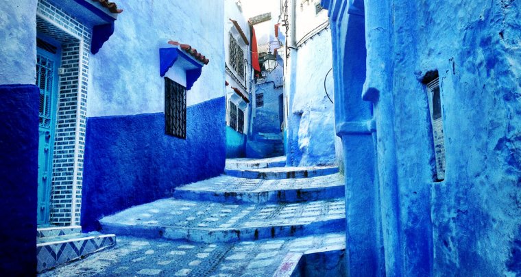 Notre Destination du rêve : Chefchaouen, Morocco