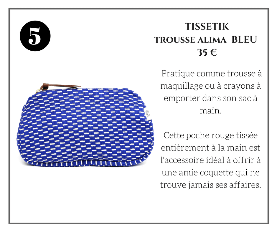 Tissetik Trousse Alma Bleu